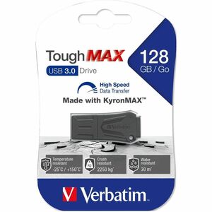 Verbatim ToughMAX 128 GB USB 3.2 (Gen 1), USB 3.0 Flash Drive - Lifetime Warranty