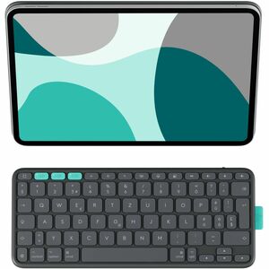 Logitech Flip Folio Keyboard/Cover Case (Folio) for 27.9 cm (11") Apple iPad Pro 11 (2024), iPad Air 11 (2024), iPad Air 1