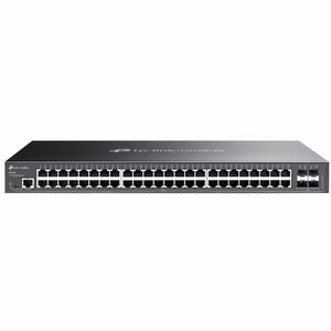 TP-Link Omada SG3452P 48 Ports Manageable Ethernet Switch - Gigabit Ethernet - 10/100/1000Base-T, 1000Base-X - 2 Layer Sup