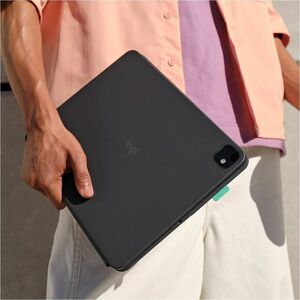 Logitech Flip Folio Keyboard/Cover Case (Folio) for 27.9 cm (11") Apple iPad Pro 11 (2024), iPad Air 11 (2024), iPad Air 1