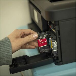 Brother DCP-J1460DW Wired & Wireless Inkjet Multifunction Printer - Colour - Black - Copier/Printer/Scanner - 1200 x 6000 