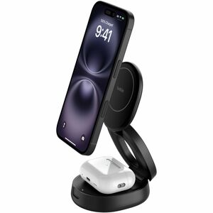 Belkin BoostCharge Induktionsladegerät - Schwarz - für Qi2-fähiges Gerät - Magnetisch, Qi2-zertifiziert