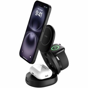 Belkin BoostCharge Induktionsladegerät - Schwarz - für Qi2-fähiges Gerät - Kompakt, Magnetisch