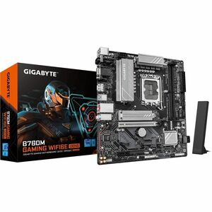 GIGABYTE Ultra Durable B760M G WF6E GEN5 Gaming Desktop Motherboard - Intel B760 Chipset - Socket LGA-1700 - Micro ATX - C