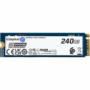 Kingston DC2000B 240 GB Solid State Boot Drive - M.2 2280 Internal - PCI Express NVMe (PCI Express NVMe 4.0 x4) - Server, 