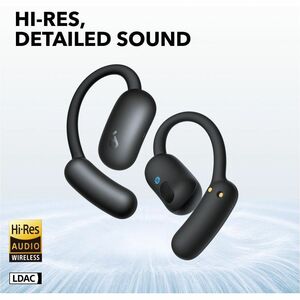 soundcore Aerofit 2 True Wireless Earbud, Over-the-ear Earset - Black - Open - Bluetooth