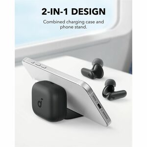 soundcore P30i True Wireless Earbud Stereo Earset - Black - Binaural - In-ear - Bluetooth - Noise Canceling