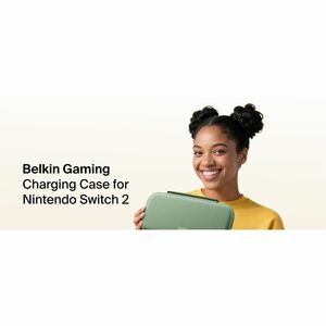 Belkin Charging Case Nintendo Gaming Console - Pistachio Green - Scratch Resistant, Bump Resistant, Drop Resistant, Abrasi