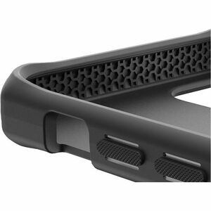 MOBILIS SPECTRUM_R Robust Hülle für Samsung Galaxy XCover7 Pro Smartphone - Schwarz - Massiv - Sturzsicher, Stoßfest, Stoß