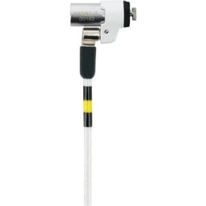 Mobilis 001325 T Lock - Slim Rotating security lock - Key. Product colour: White, Best uses: Laptop, Lock type: Key. Cable