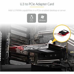 StarTech.com U.3 to PCI Express Adapter