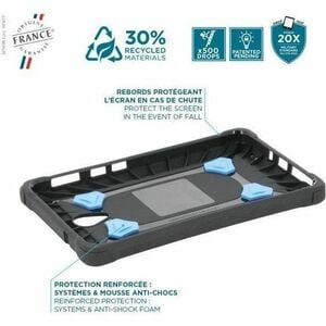 MOBILIS PROTECH Carrying Case for 20.3 cm (8") Samsung Galaxy Tab Active5 Tablet - Black - Drop Resistant, Shock Resistant