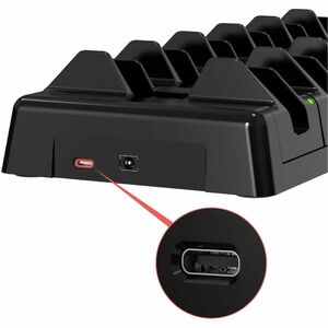 CTA Digital VersaGuard 6 Unit Pogo Charging Dock - Docking/Wireless - Tablet PC, Dock/Charge Case, Phone - 6 Slot - Chargi