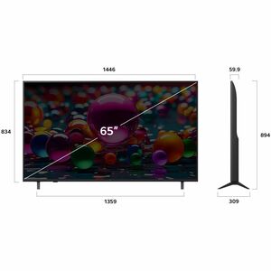 Smart LED-LCD TV 2025 LG UA75 65UA7500PSA 165.1cm - 4K UHDTV - Hig Dynamic Range (Alto rango dinámico, HDR) - Negro - HDR1