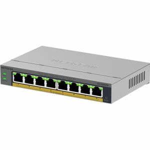 Netgear Business GS108EPP 8 Ports Manageable Ethernet Switch - Gigabit Ethernet - 10/100/1000Base-T - 3 Layer Supported - 