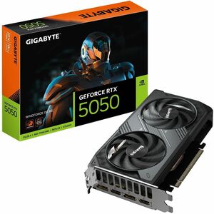 GIGABYTE NVIDIA GeForce RTX 5050 Graphic Card - 8 GB GDDR6 - 7680 x 4320 - 2.59 GHz Core - 128 bit Bus Width - PCI Express