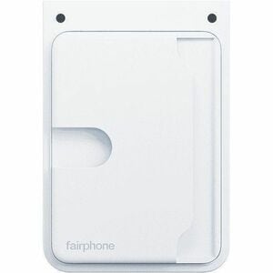 Fairphone Card, Smartphone Card Holder - Holds 3 x Card - 73.2 mm x - Recycled Plastic - Cloud White - Durable