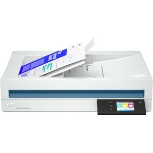 HP ScanJet Pro N4600 fnw1 Flatbed/ADF Scanner - 1200 dpi Optical - 48-bit Color - 24-bit Grayscale - 40 ppm (Mono) - 40 pp