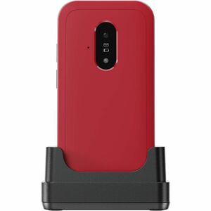 Doro Leva E22 Feature Phone - 4G - Rot, Weiß - Flip - kein SIM-Lock