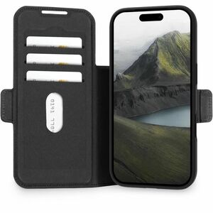 dbramante1928 ApS Oslo Pro Carrying Case (Wallet) for 17 cm (6.7") Apple iPhone 17 Pro Smartphone - Black - Impact Resista