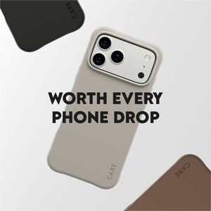 CARE Case for Apple iPhone 17 Smartphone - Black - Wireless Charging Compatible