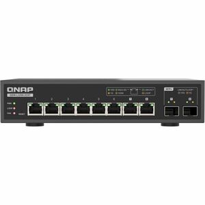 QNAP QSW QSW-L3208-2C6T 8 Ports Manageable Ethernet Switch - Gigabit Ethernet, 2.5 Gigabit Ethernet, 5 Gigabit Ethernet, 1