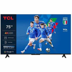 TCL Serie Smart TV 4K Ultra HD 75" 75P69K, Dolby Audio, HDR10+, Google TV. Dimensioni diagonale schermo: 190,5 cm (75"), R