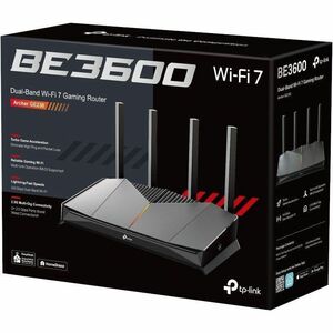 TP-Link Archer GE230 Wi-Fi 7 IEEE 802.11be Ethernet Drahtlos Router - Dualband - 2,40 GHz ISM-Band - 5 GHz UNII-Band - 4 x