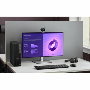 Dell Pro Slim QCS1250 Desktop Computer - Intel Core Ultra 7 265 - 16 GB - 512 GB PCI Express NVMe 4.0 SSD - Slim PC - Stan