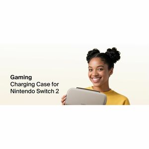 Belkin Charging Case Nintendo Portable Gaming Console - Sand - Scratch Resistant, Bump Resistant, Drop Resistant, Abrasion