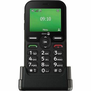 Téléphone portable standard Doro Leva E10 - 4G - Noir - Barre - Sans SIM