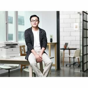 HP 323sdnw Wired & Wireless Laser Multifunction Printer - Monochrome - Copier/Printer/Scanner - 1200 x 1200 dpi Print - Au