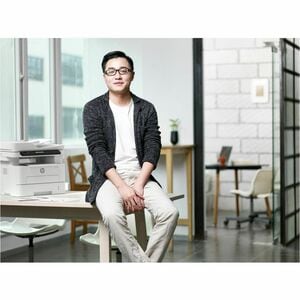 HP 323sdnw Wired & Wireless Laser Multifunction Printer - Monochrome - Copier/Printer/Scanner - 1200 x 1200 dpi Print - Au