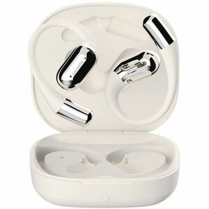 4smarts SkyBuds True Wireless Ohrhörer, Offenes Design, Ohrbügel, Über das Ohr Stereo Ohrhörerset - Beige, Schwarz - Siri,