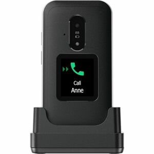 Téléphone portable standard Doro Leva E30 - Écran - Écran Écran pliable flexible - Noir, Blanc - Flip - Sans SIM