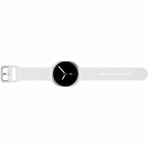 Samsung Galaxy Watch8 SM-L320 Smart Watch - Silver Case Color - White Band Color - Armor Aluminum Case Material - Wireless