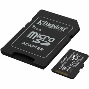 Kingston Canvas Select Plus 128 GB Class 10/UHS-I (U1) V10 microSDXC - 1 Each - 150 MB/s Read - Lifetime Warranty