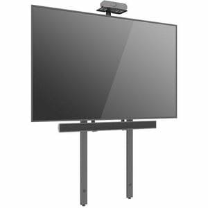 Staffa montaggio ITB per Monitor - Nero - Panorama/Ritratto - Regolabile in altezza - 81,3 cm a 218,4 cm (86") Supporto sc