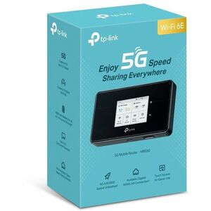 TP-Link M8550 Wi-Fi 6E IEEE 802.11 a/b/g/n/ac/ax 1 SIM Mobilfunk Modem/Wireless Router - 5G - HSPA+, HSPA, WCDMA, LTE - Tr
