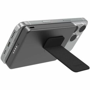 Mophie powerstation Power Bank - Black - For Qi2-enabled Device, Smartphone, MagSafe-enabled Device - 5000 mAh - 20 W - US