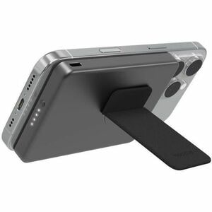 Mophie powerstation Power Bank - Black - For Qi2-enabled Device, Smartphone, MagSafe-enabled Device - 5000 mAh - 20 W - US