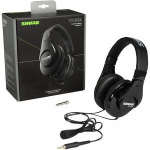Shure SRH240A 有线 头戴式 双声道 立体声 耳机 - 头戴护耳式