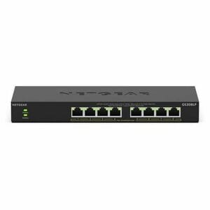 Netgear Business 300 GS308LP 8 Anschlüsse Ethernet-Switch - Gigabit-Ethernet - 10/100/1000Base-T - 2 Unterstützte Netzwerk