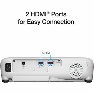 Epson EX3290 3LCD Projector - 16:10 - Ceiling Mountable - Front, Ceiling, Rear - 6000 Hour Normal Mode - 12000 Hour Econom