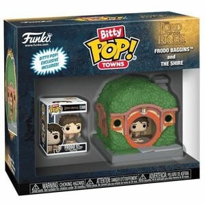 Funko The Lord of the Rings Bitty Pop! Towns Frodo Baggins and The Shire - 50.80 mm - Vinyl