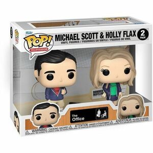 Funko The OfficePop! Michael Scott & Holly Flax (Company Picnic) 2-Pack - 101.60 mm - Vinyl