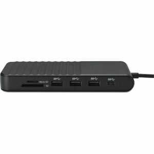 Kensington UH1510P EQ USB-C 5Gbps Triple Video Driverless Mobile Dock - for Notebook, Mobile Workstation - Charging Capabi