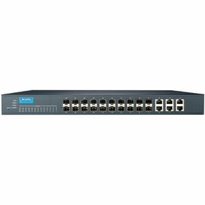 Advantech Ethernet Switch - 6 Ports - Manageable - Gigabit Ethernet - 1000Base-T, 1000Base-X - 2 Layer Supported - 20 SFP 