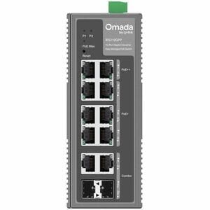 Omada Omada 10-Port Gigabit Industrial Easy Managed Switch with 6-Port PoE+ and 2-Port PoE++ - 10 Ports - Manageable - Gig