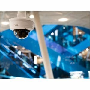 AXIS P3285-LV 2 Megapixel Indoor/Outdoor Full HD Network Camera - Colour - Dome - White - TAA Compliant - Infrared Night V